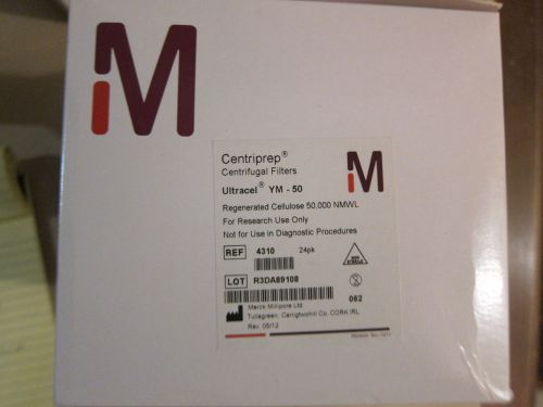 Millipore Centriprep  Filter Unit with Ultracel-50 membrane; YM 50; # 4310