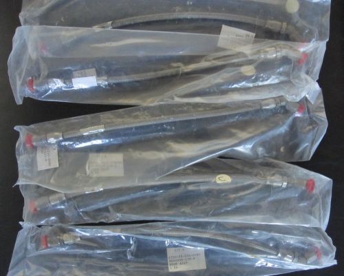 5 ea. hydraulic hose ms8000 e130 rev. b 1500 psi nonmetallic corrosive resistant for sale