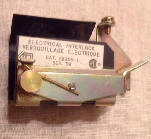 Square D EK306-1 Electrical Interlock for 60 Amp Switch.  NEW