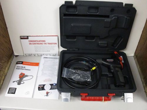 Ridgid Micro CA-25 Inspection Camera w/ Case NO RESERVE!