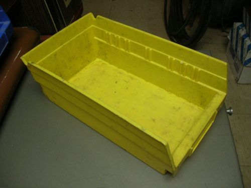 Plastic Storage Bins, Used, AkroMils from Grainger 5W853