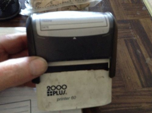 Large self inking stamp