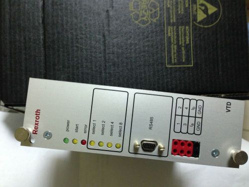 Rexroth Digital valve amplifier VT-VSPD-1-10/V0/0, R900929710