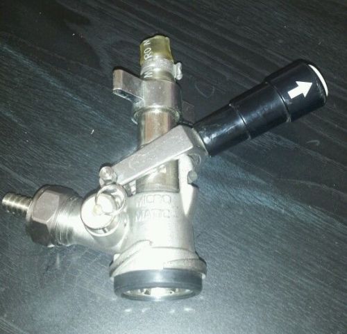 Micro matic keg d system beer coupler tap american sankey for sale