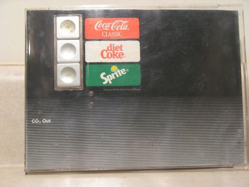 Used selector panel and selection card for coke breakmate soda fountain machine for sale