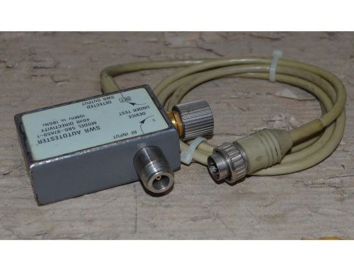 Wiltron SWR Autotester model 560-97A50-1 10Mhz-18Ghz