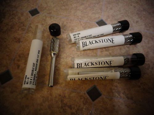 Lot of 5 blackstone sc-5 1/2&#034; x 1&#034; ball nosed double cut cabide burr 0301658 for sale