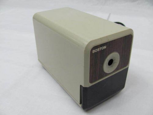 Vintage Boston Electric Pencil Sharpener Model 18, Serial # 04722945 Nice! works