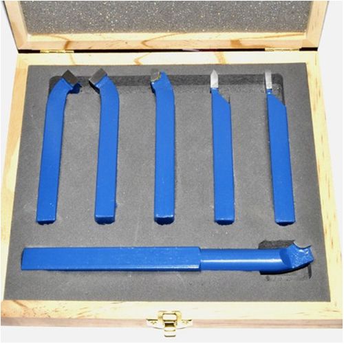 6 pc Set Carbide Tipped Tool Bit Set | CTT-1/2