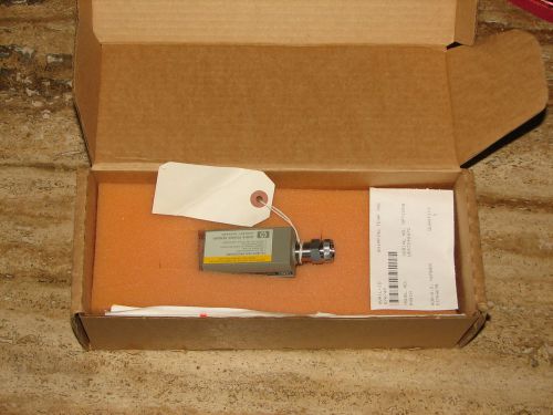 HP 8481A Power Sensor NOS in original package Unused with Cal Chart and Manual