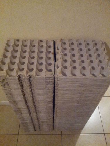 60 EGG CARTONS/CRATES PAPER TRAYS FLATS HATCHING/CRAFT