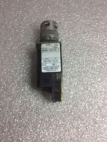 (RR18-4) ALLEN-BRADLEY 800MR-PGA16S OPERATOR FOR PUSHBUTTON