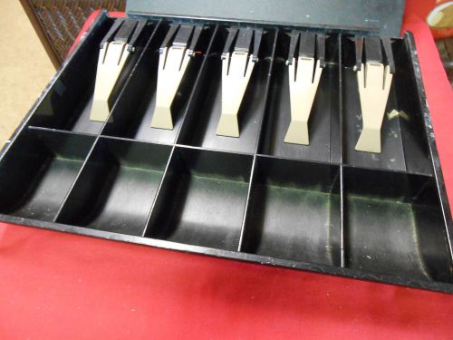 Great ibm ...cash register drawer insert 5 bill &amp; 5 coin slots for sale