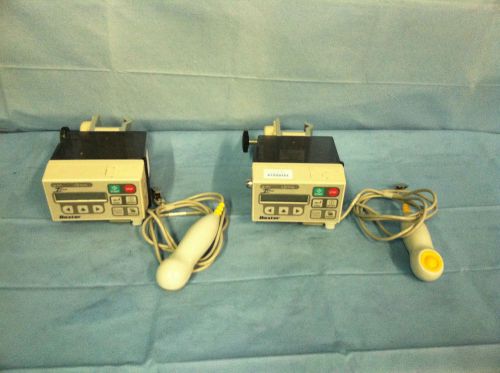 Baxter Infusion Pump 2L3107 Lot of 2