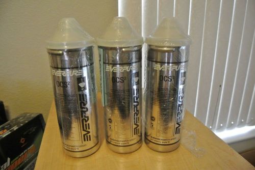 LOT OF 3 EVERPURE OCS2 ICE/WATER/COFFEE FILTER CARTRIDGE&#039;S EV9618-02