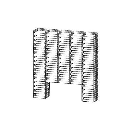 Charnstrom 68 Pocket Sorter 64.5&#034; H x 60&#034; W x 12&#034; D