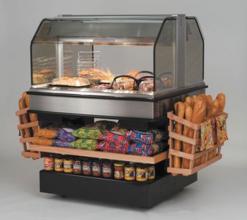 Henny Penny Heated Island Merchandiser Display Case/Warming Unit - HMI-103