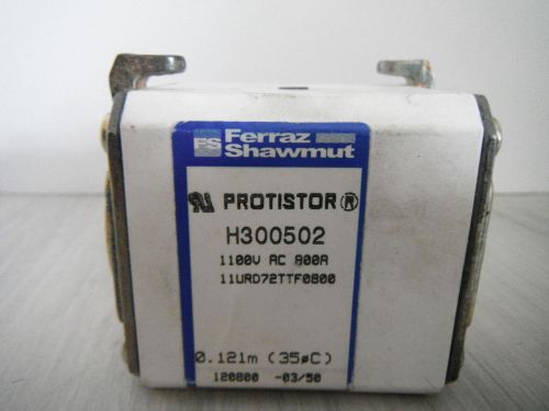 NEW FERRAZ SHAWMUT H300502 FUSE PROTISTOR