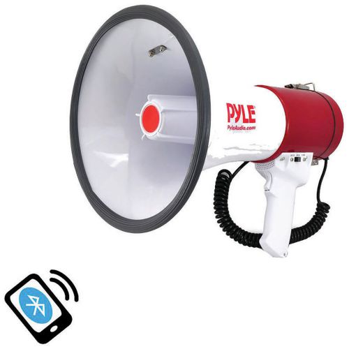 Pyle PMP52BT Bluetooth Megaphone With Aux (3.5Mm) Input, Built-In USB