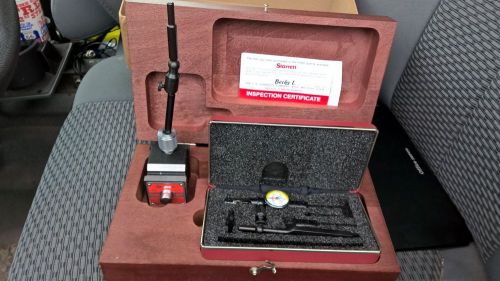 STARRETT MAG BASE W/INDICATOR AND HOLDER #657BZ