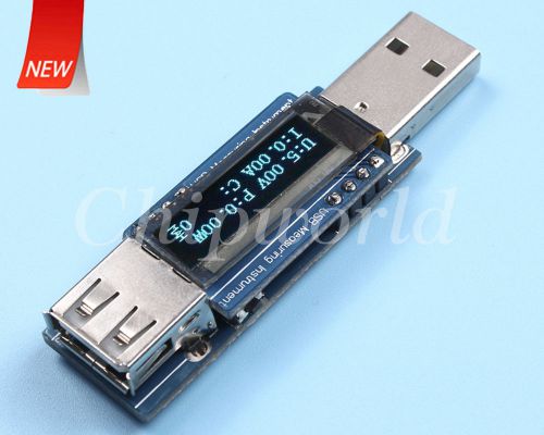 Oled usb amperemeter voltmeter power-meter capacitance-meter new for sale