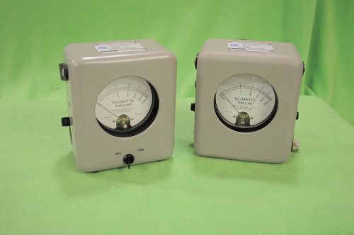 Bird Electric Co. Wattmeters model 460