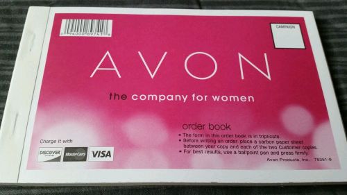 AVON ORDER BOOK