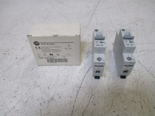 LOT OF 2 ALLEN BRADLEY 1492-SP1C050 TRANSFORMER  *NEW IN A BOX*