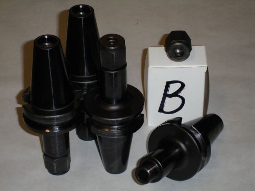 Valenite GTE, BT40 200DA Collet Chucks, 1 Lot of 4. Lot B