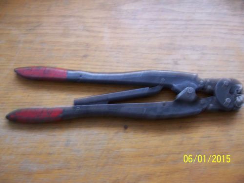 Amp 48430 Ratcheting Crimper Crimp Tool PIDG 22-16 1-2