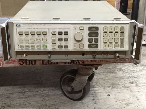 HEWLETT PACKARD 8568B  OPT E96 SPECTRUM ANALYZER 100Hz-1.5 GHz