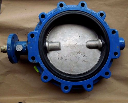 GRINNELL BUTTERFLY VALVE 12&#034; LUG IRRIGATION PLUMBING PROCESS SS DISC &lt;318UFL