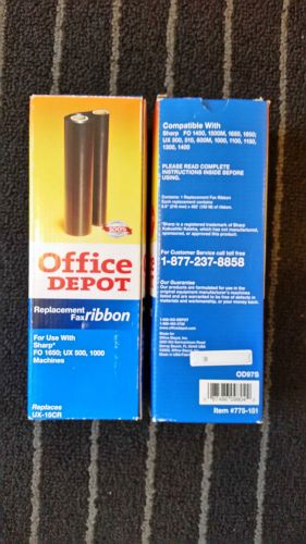 Office Depot Replacement Fax Ribbon For Sharp Fax Machines