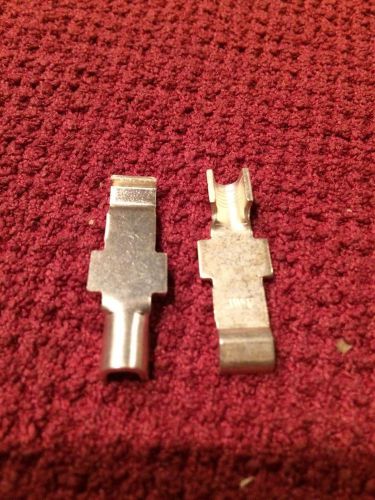 2 pcs TE Connectivity / AMP Pin 53880-4 CONN TERM 6-10AWG CRIMP PWR SILVER PLT