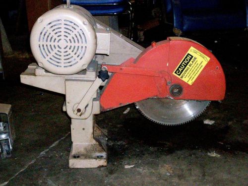 Aluminum High Speed Cold Saw Head 5 hp 3400 rpm