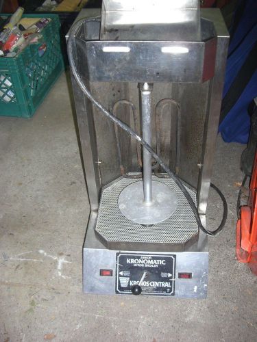 KRONOMATIC ELECTRIC GYRO MACHINE BROILER