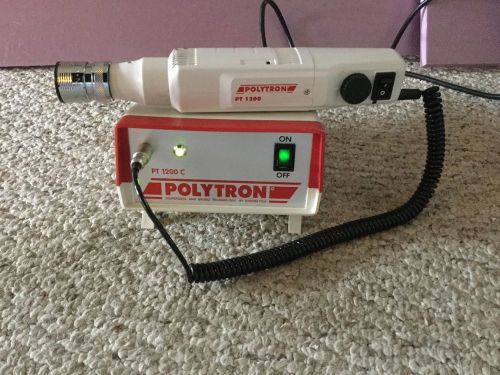 Polytron PT 1200 C Handheld Homogenizer PT1200c Controller &amp; Head