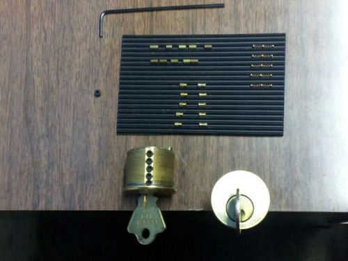 2 PCS. TRAINING LOCK SET......PICKERS, STUDENTS, LOCKSMITH