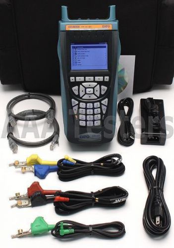 Exfo axs-200/635i sharptester copper vdsl2 adsl2+ tester axs-200 axs-635i axs200 for sale