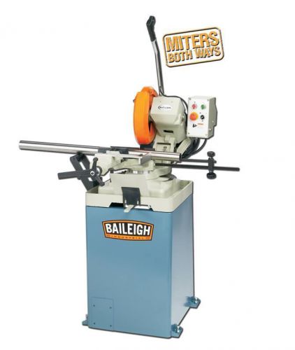 12.5&#034; blade dia 2.5hp hp baileigh cs-315eu cold saw, 220v 1-phase, european styl for sale