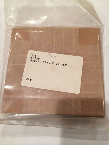 Spirax Sarco 57159 Gasket Kit for 2&#034; 25 Valve Series New in Box