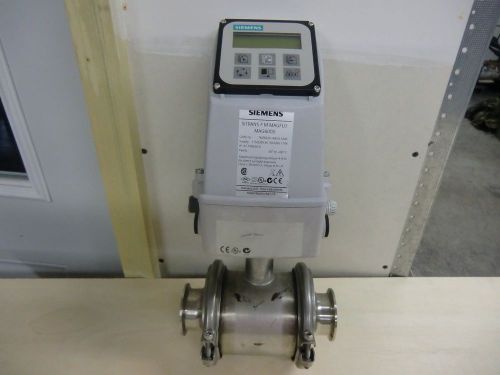 Siemens FM Magflo MAG6000 7ME6920-1AA10-1AAO + Mag 1100 Food  Flowtube