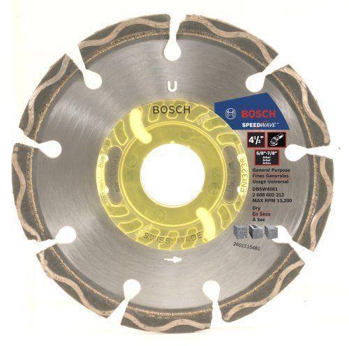 Bosch DBSW4561 Speedwave 4.5&#034; Segmented Diamond Blade