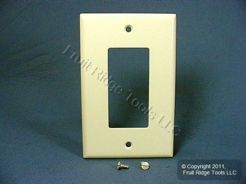 Leviton Almond Decora 1G LARGE Wallplate GFCI GFI Rocker Switch Cover 80601-A