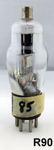 Cunningham Type 85 Radio Vacuum Tube Engraved Tested 57 Vintage R90