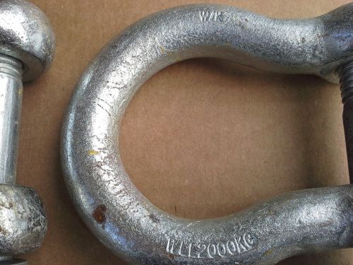 2 metric shackles 2.2 ton for sale