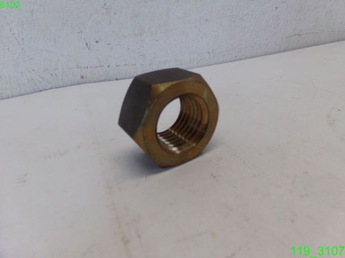 Brass Hex Nut 1-1/8&#034; TREAD (1 PC) - NEW