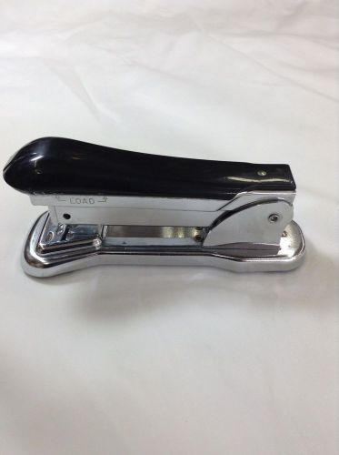 VTG Black ACE Cadet 302 Small DESKTOP Handheld STAPLER with adjustable strike!