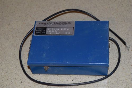 GAMMA HIGH VOLTAGE RESEARCH HV POWER SUPPLY MODEL RC10-3N (CC)