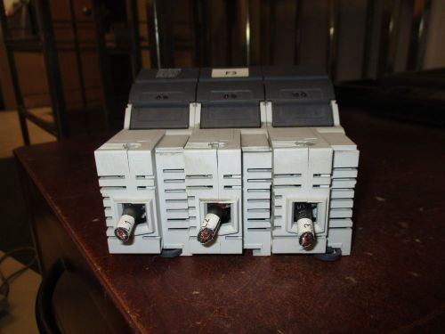 Allen-Bradley Fuseholder 1492-FB3J60-L 60A 600V 3P &#034;Fuses May Vary&#034; Used